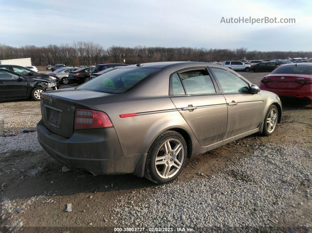 2008 Acura Tl   Gray vin: 19UUA66268A032033