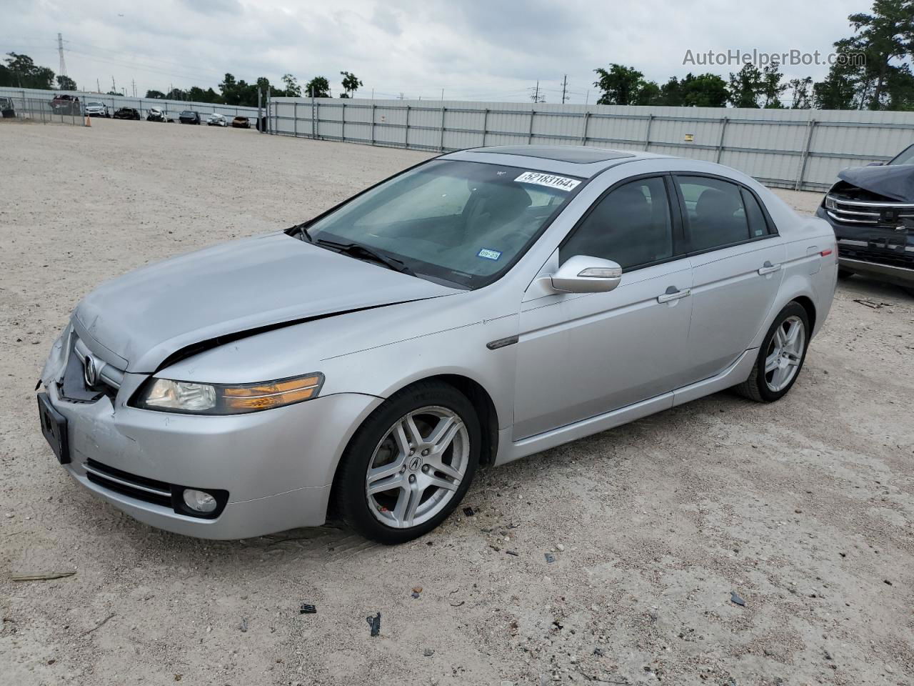 2008 Acura Tl  Silver vin: 19UUA66268A035384