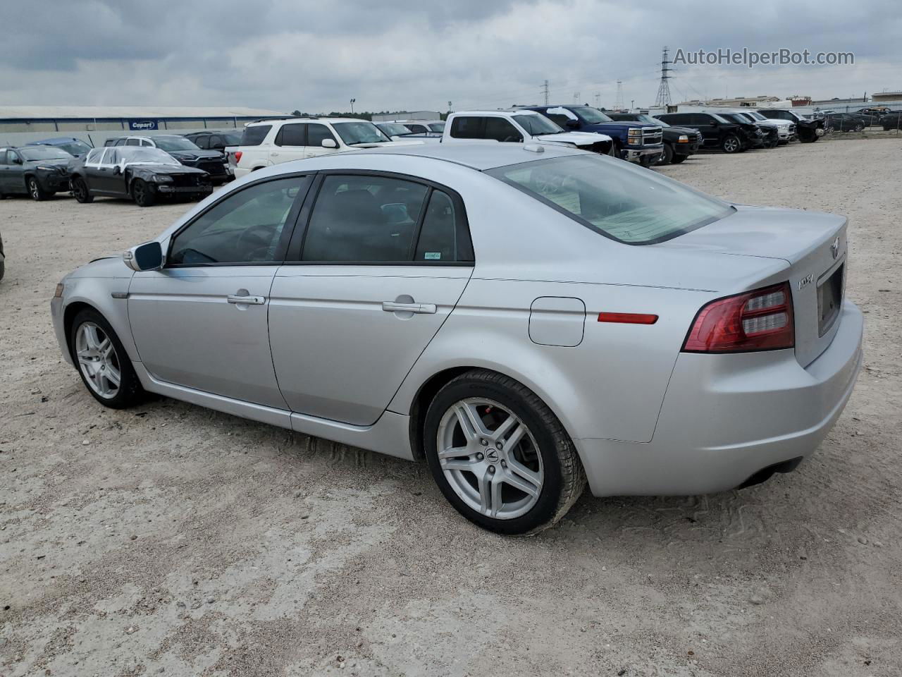 2008 Acura Tl  Silver vin: 19UUA66268A035384