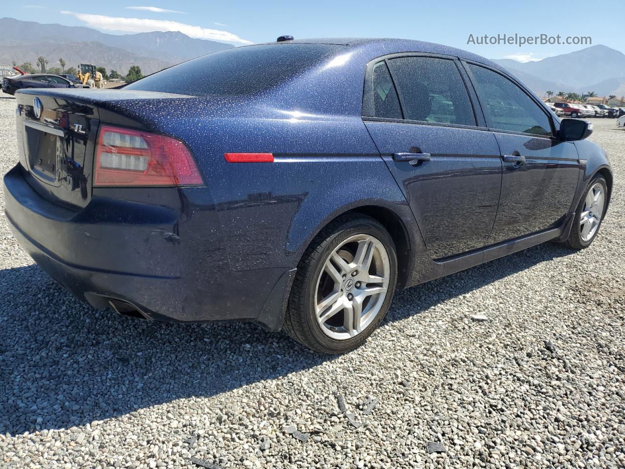 2008 Acura Tl  Blue vin: 19UUA66268A052721