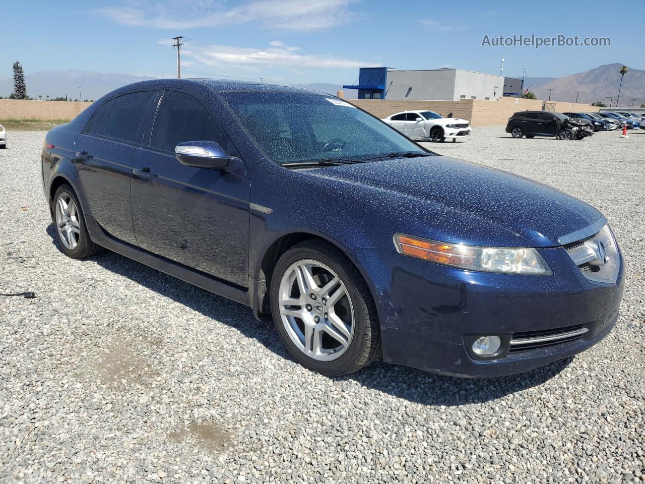 2008 Acura Tl  Blue vin: 19UUA66268A052721