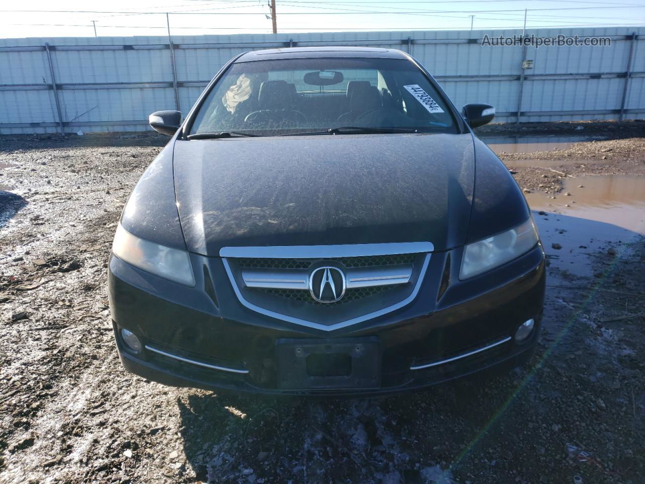 2008 Acura Tl  Black vin: 19UUA66268A055506