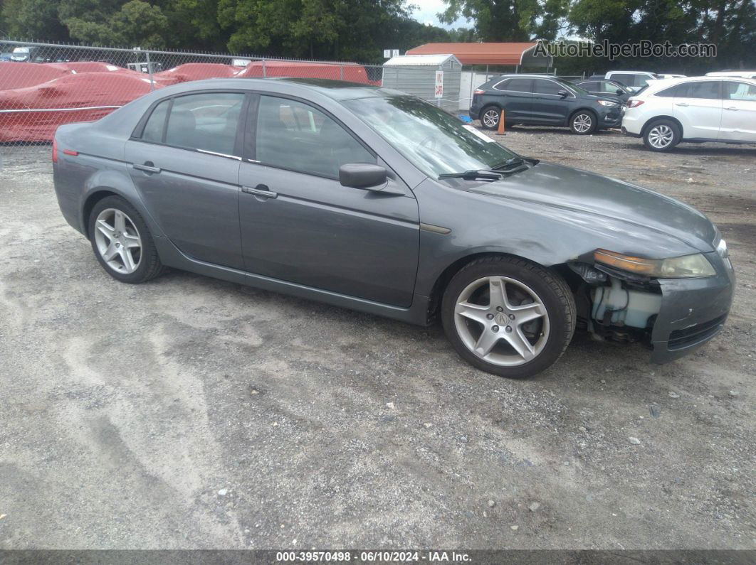 2005 Acura Tl   Gray vin: 19UUA66275A002759