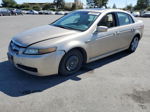 2005 Acura Tl  Золотой vin: 19UUA66275A003555