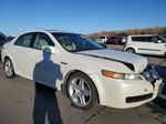 2005 Acura Tl  White vin: 19UUA66275A006231