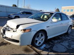 2005 Acura Tl  White vin: 19UUA66275A006231