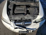 2005 Acura Tl  White vin: 19UUA66275A006231