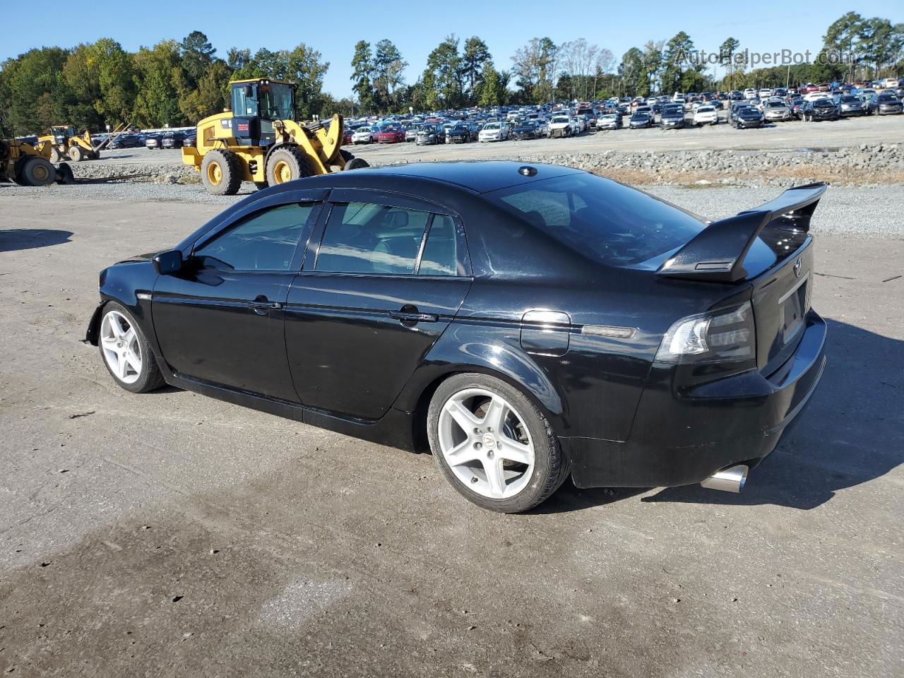 2005 Acura Tl  Black vin: 19UUA66275A007427