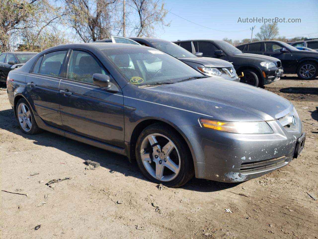 2005 Acura Tl  Угольный vin: 19UUA66275A010019