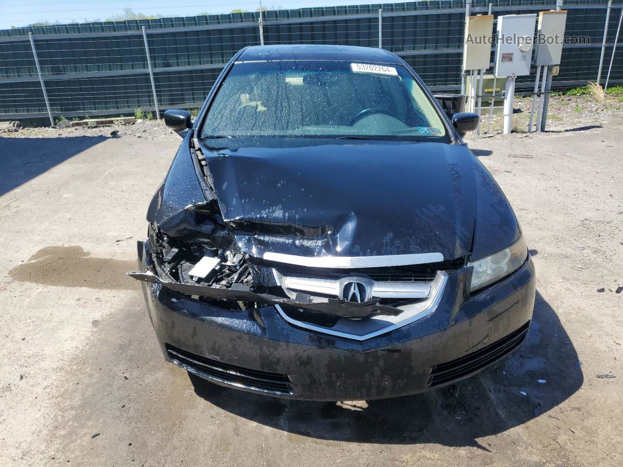 2005 Acura Tl  Черный vin: 19UUA66275A015401