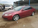 2005 Acura Tl  Burgundy vin: 19UUA66275A026348