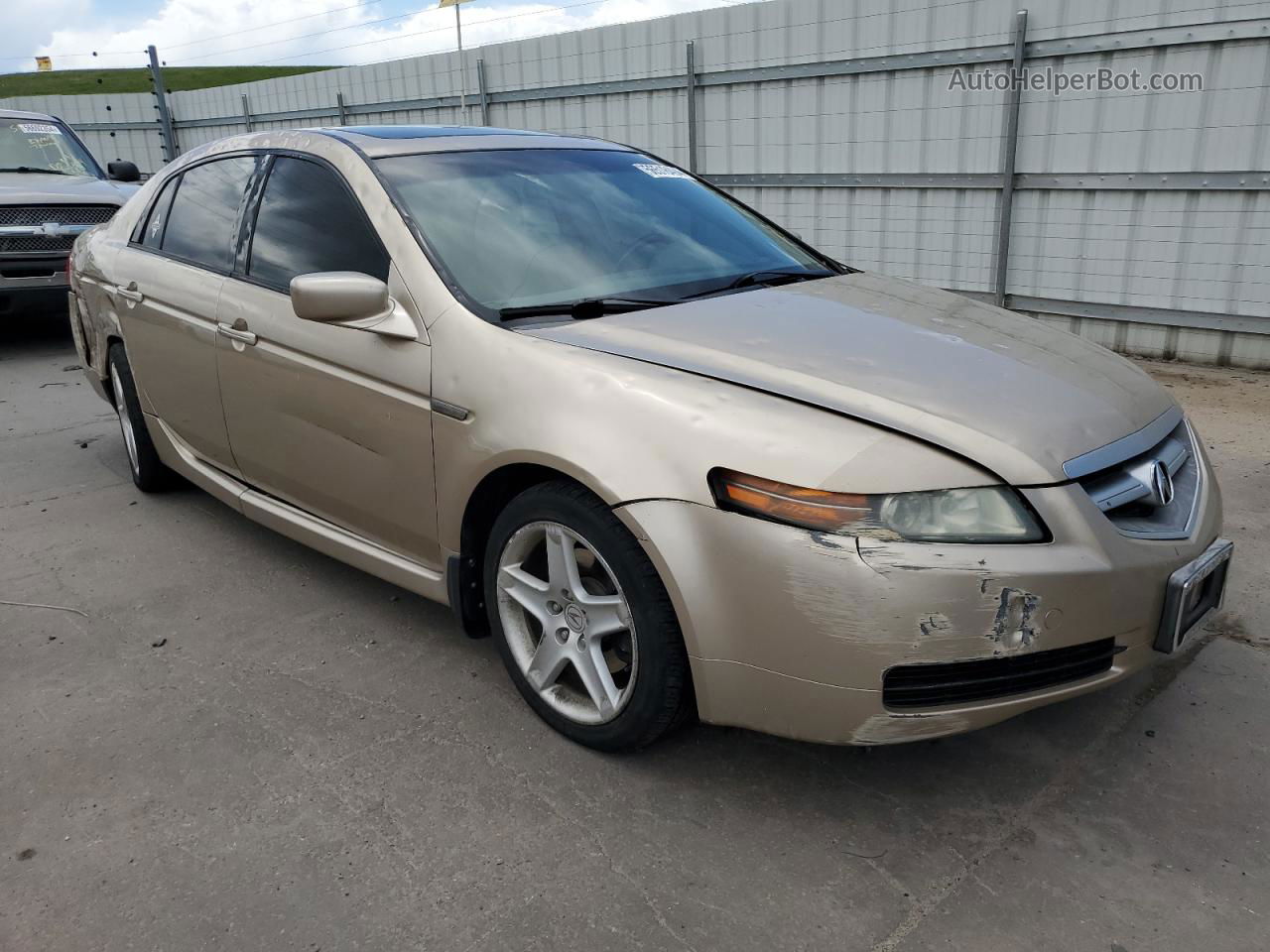 2005 Acura Tl  Tan vin: 19UUA66275A055798