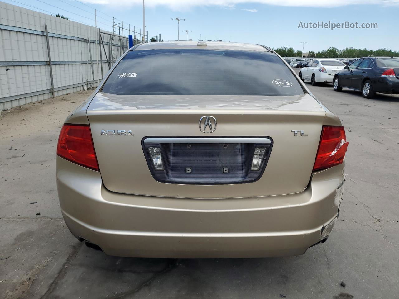 2005 Acura Tl  Tan vin: 19UUA66275A055798