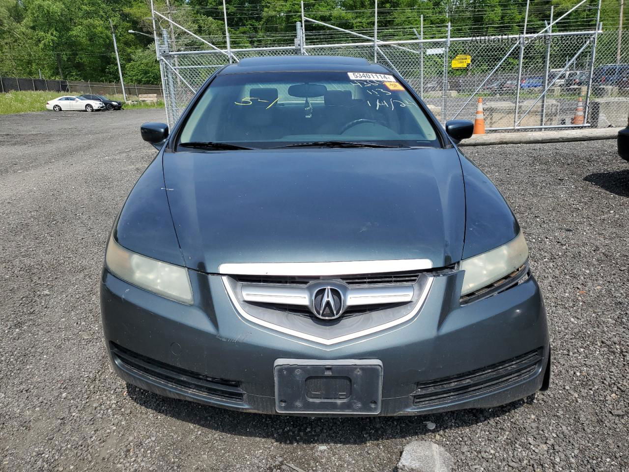 2005 Acura Tl  Зеленый vin: 19UUA66275A055963