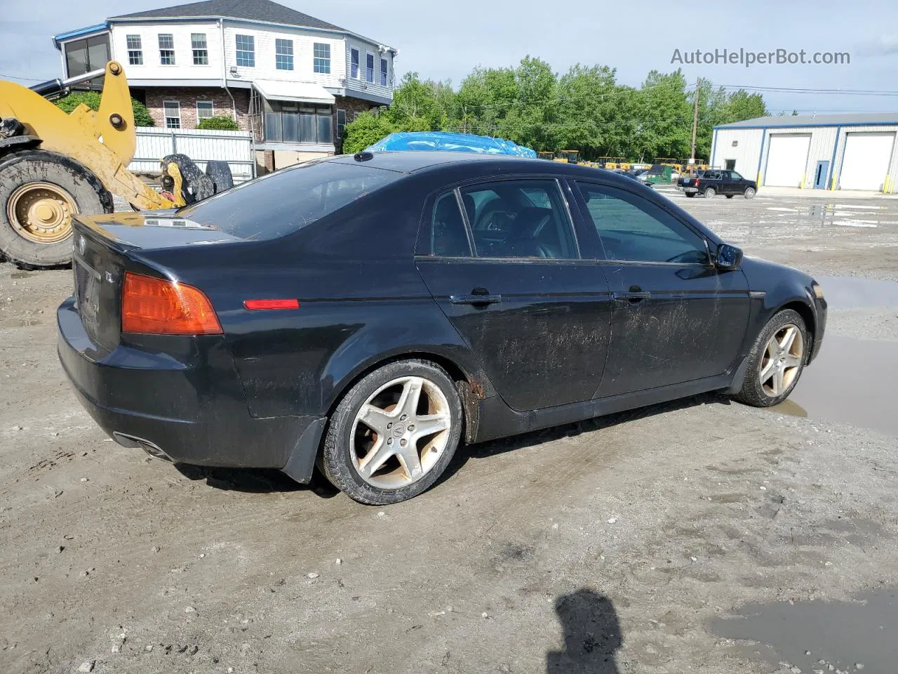 2005 Acura Tl  Black vin: 19UUA66275A062539