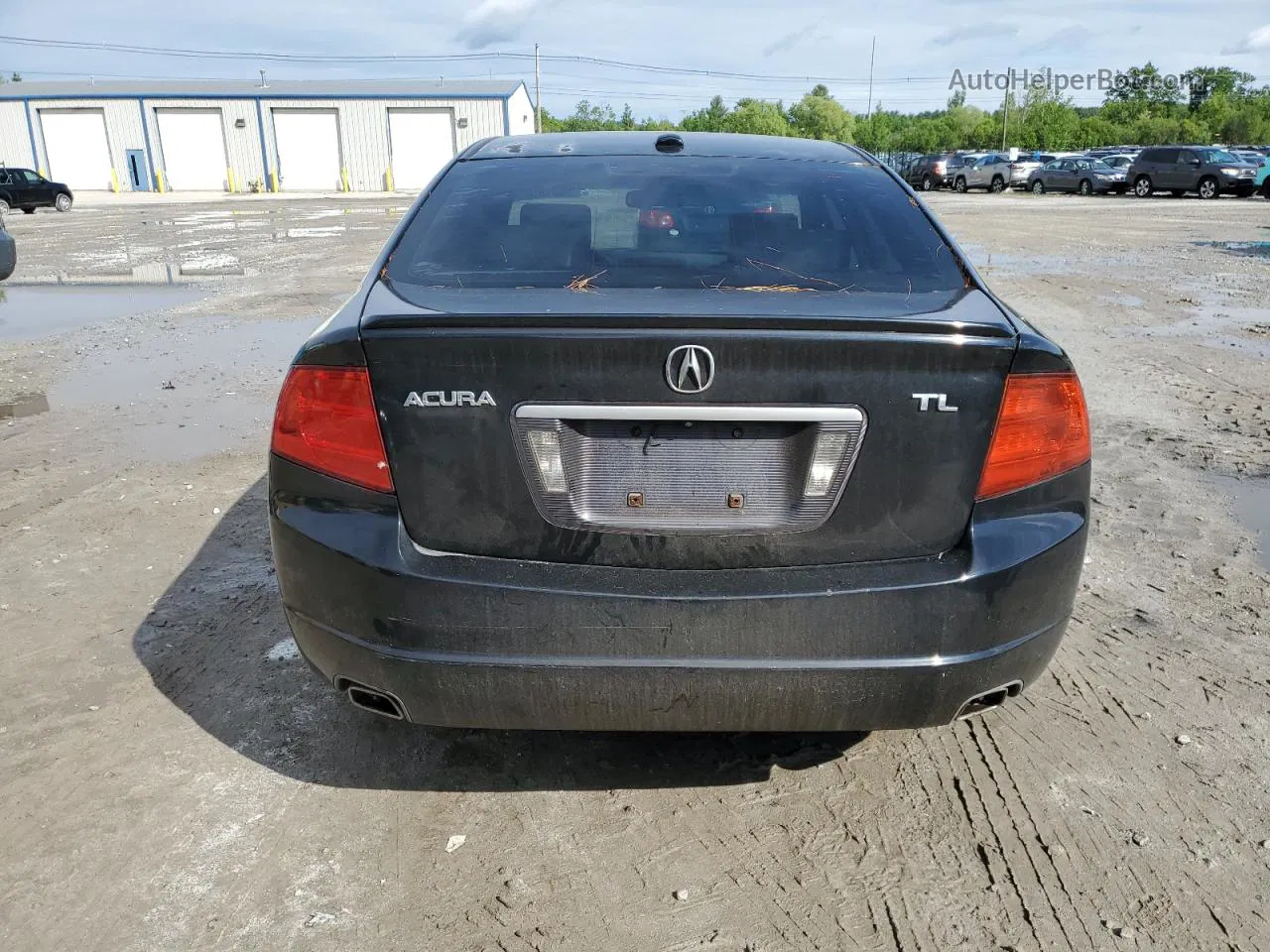 2005 Acura Tl  Черный vin: 19UUA66275A062539