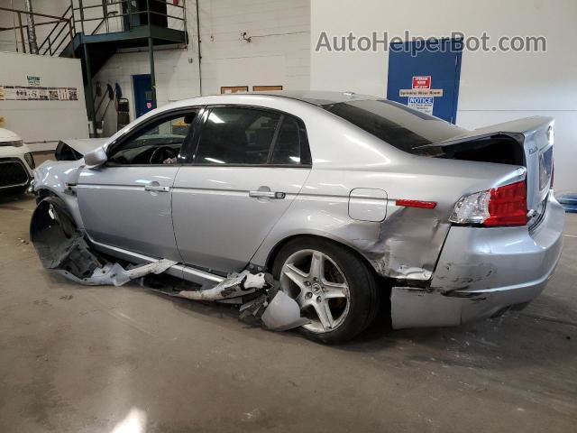 2005 Acura Tl  Silver vin: 19UUA66275A073931