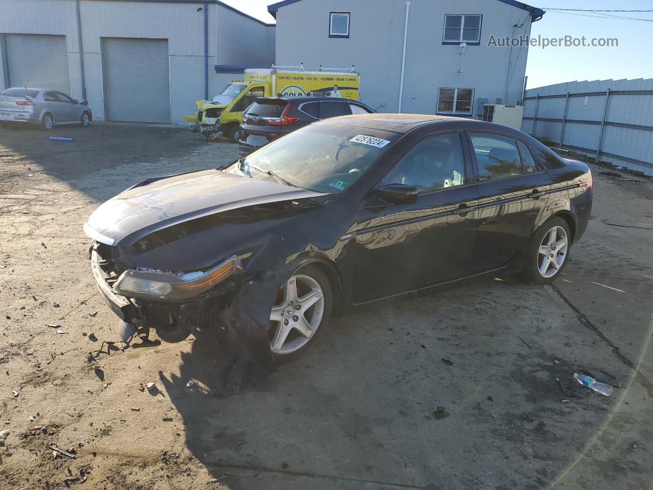 2005 Acura Tl  Black vin: 19UUA66275A074500