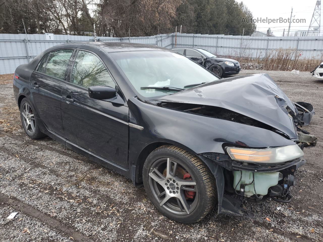 2005 Acura Tl  Black vin: 19UUA66275A805104