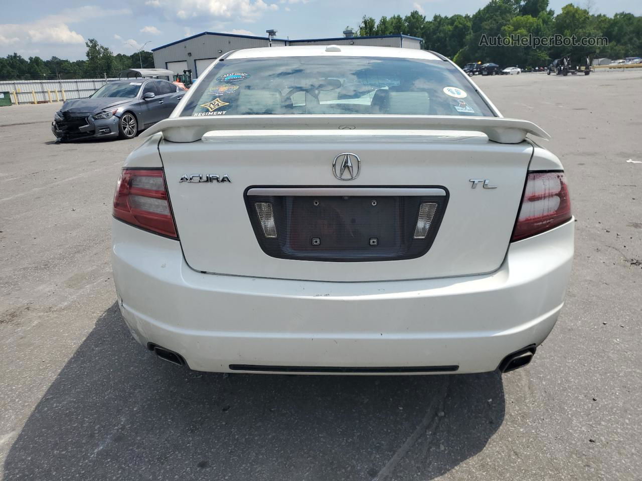 2008 Acura Tl  Белый vin: 19UUA66278A002264