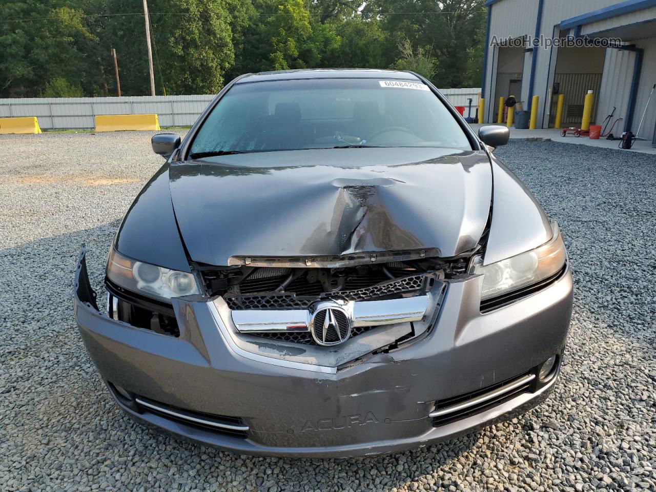 2008 Acura Tl  Gray vin: 19UUA66278A005164