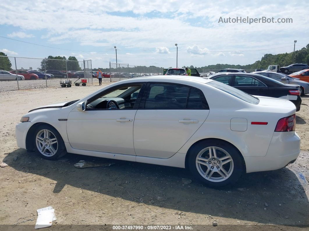 2008 Acura Tl Nav White vin: 19UUA66278A006847