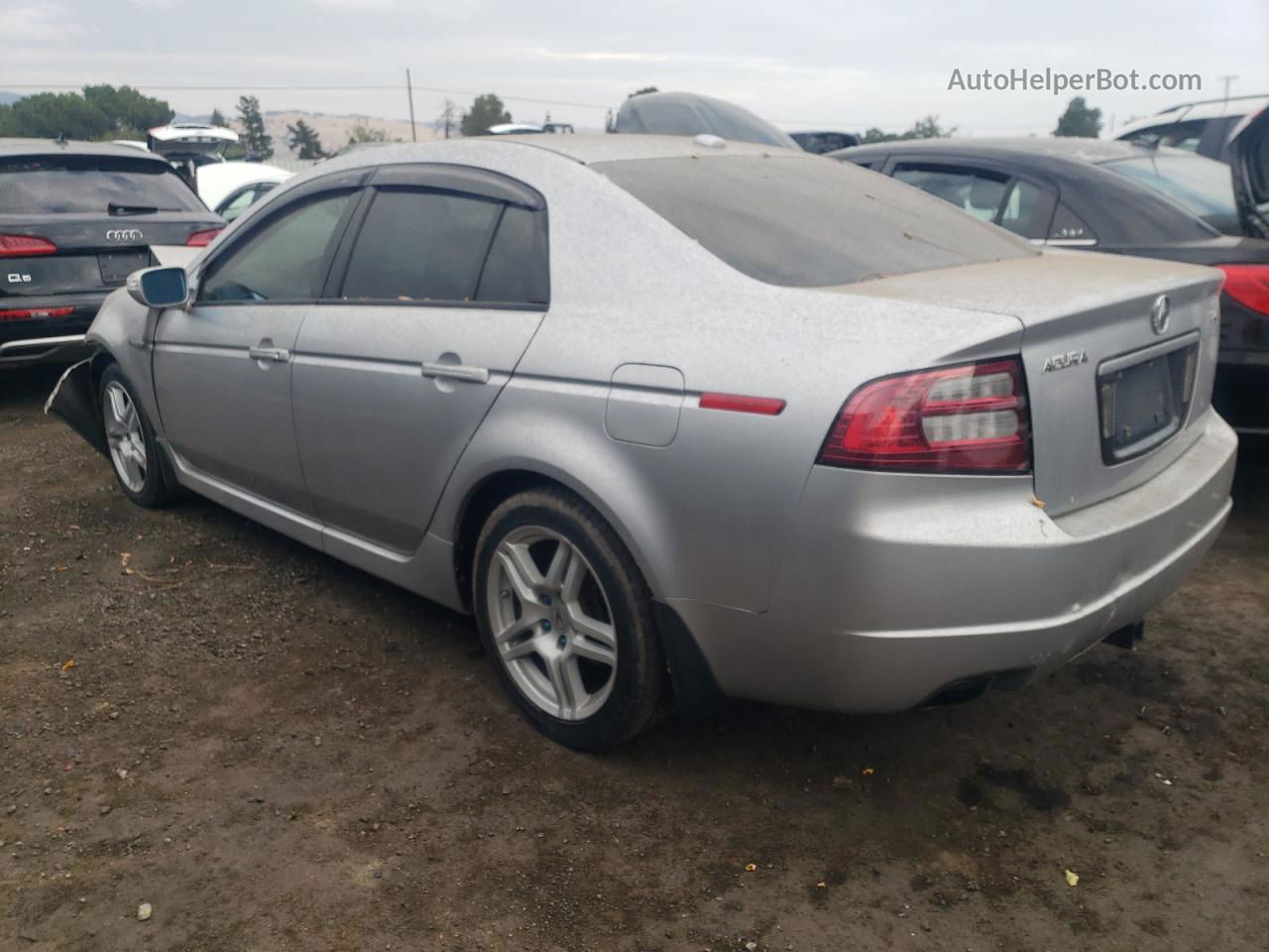 2008 Acura Tl  Silver vin: 19UUA66278A030680