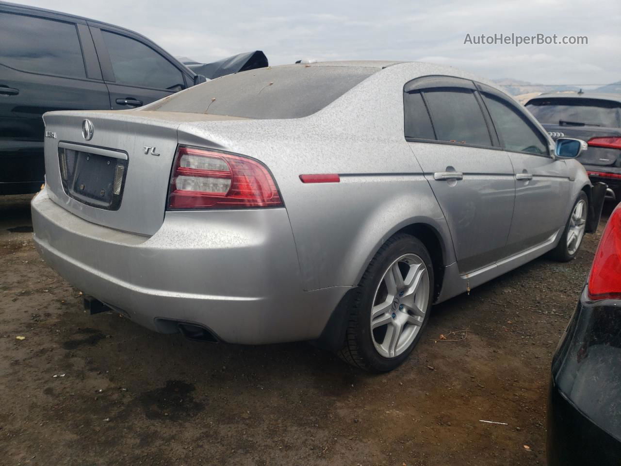 2008 Acura Tl  Silver vin: 19UUA66278A030680