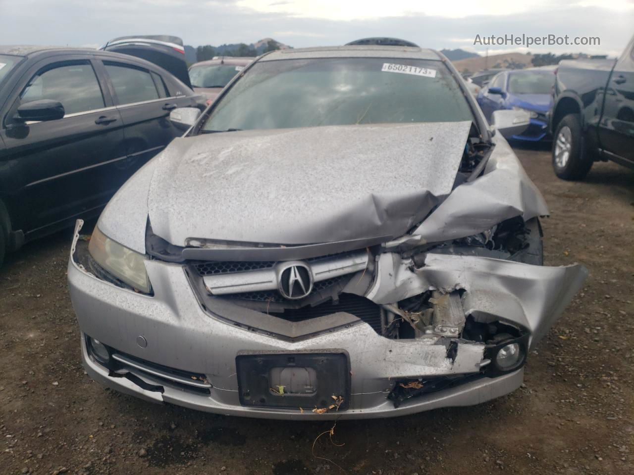 2008 Acura Tl  Silver vin: 19UUA66278A030680