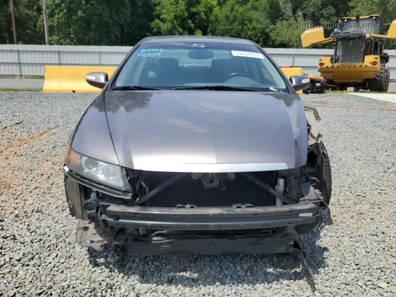 2008 Acura Tl  Gray vin: 19UUA66278A044224