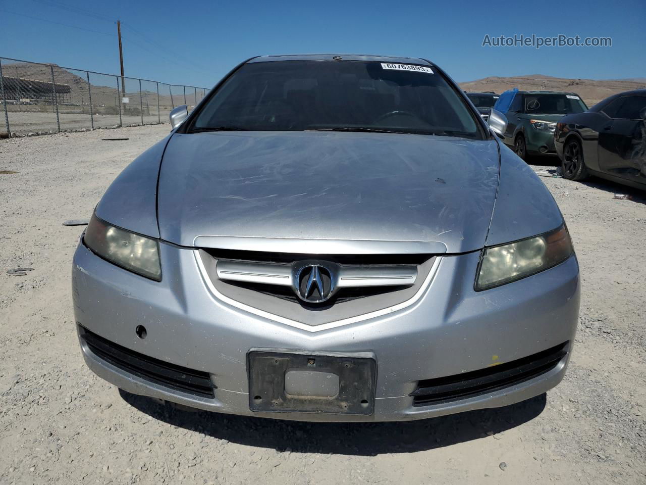 2005 Acura Tl  Silver vin: 19UUA66285A010059