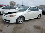 2005 Acura Tl  White vin: 19UUA66285A014533