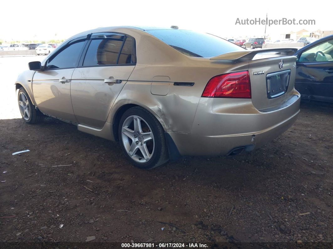 2005 Acura Tl   Gold vin: 19UUA66285A025239