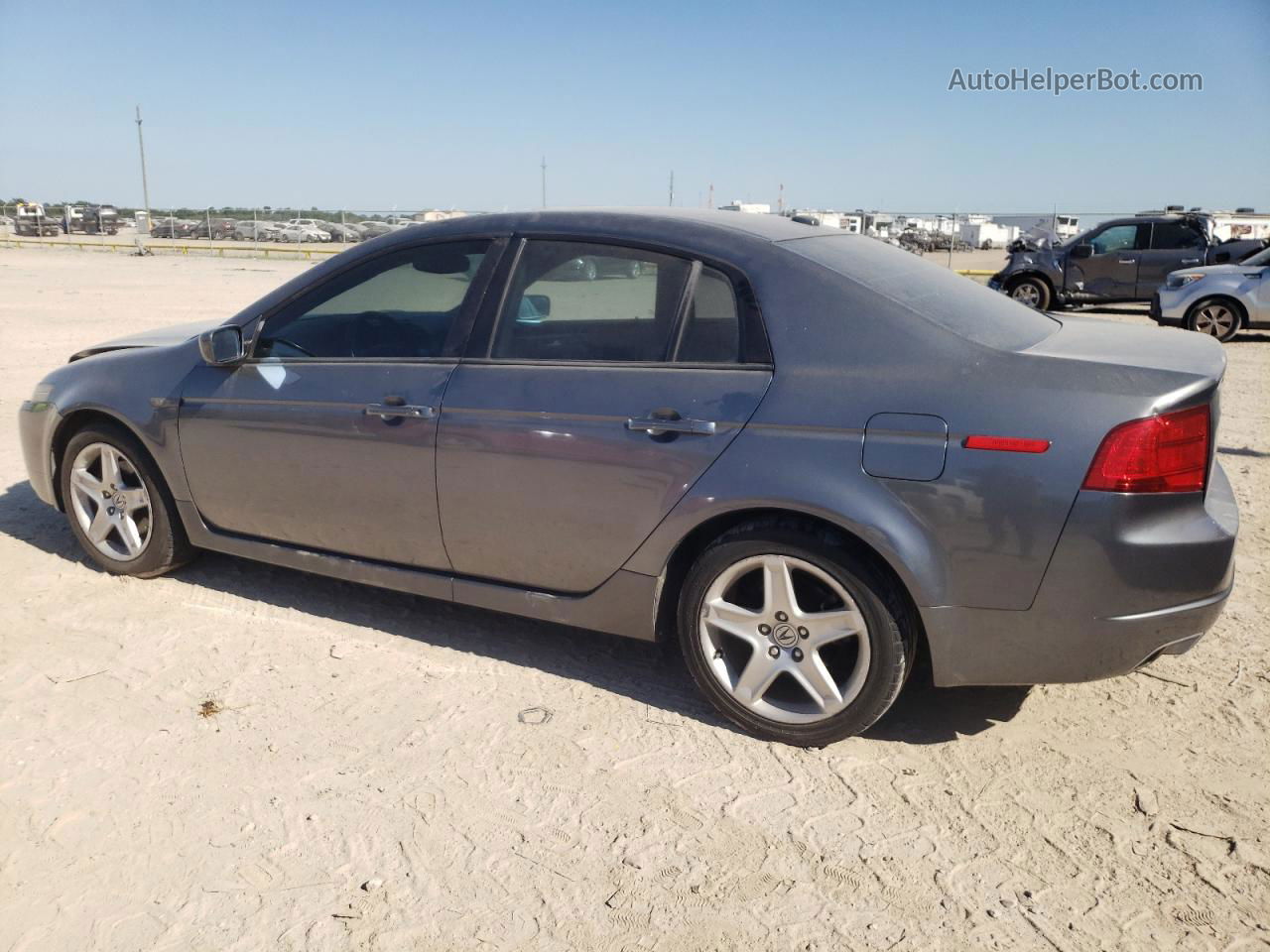 2005 Acura Tl  Gray vin: 19UUA66285A070035