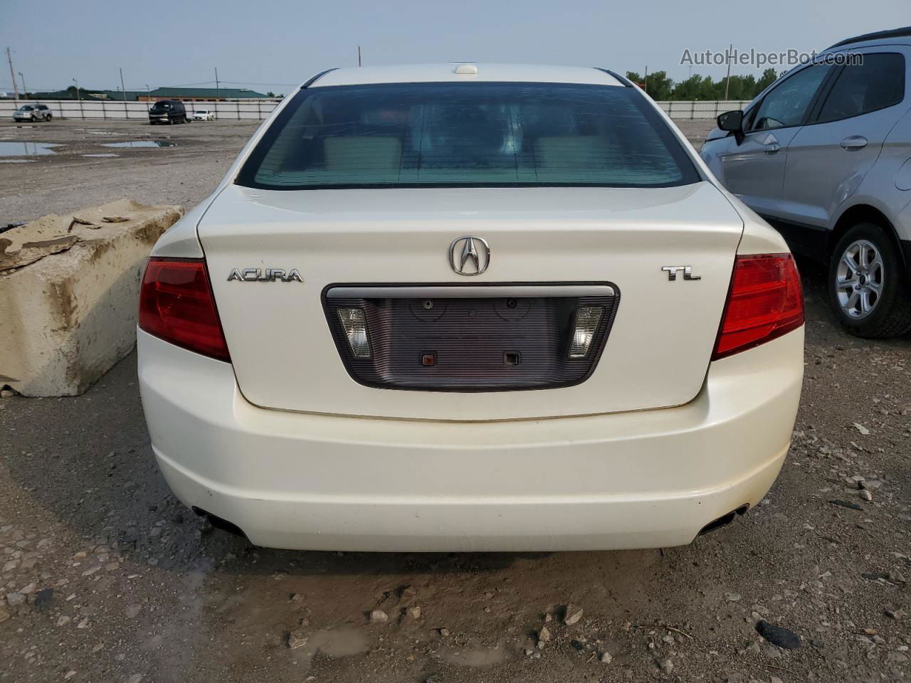 2005 Acura Tl  White vin: 19UUA66285A070214