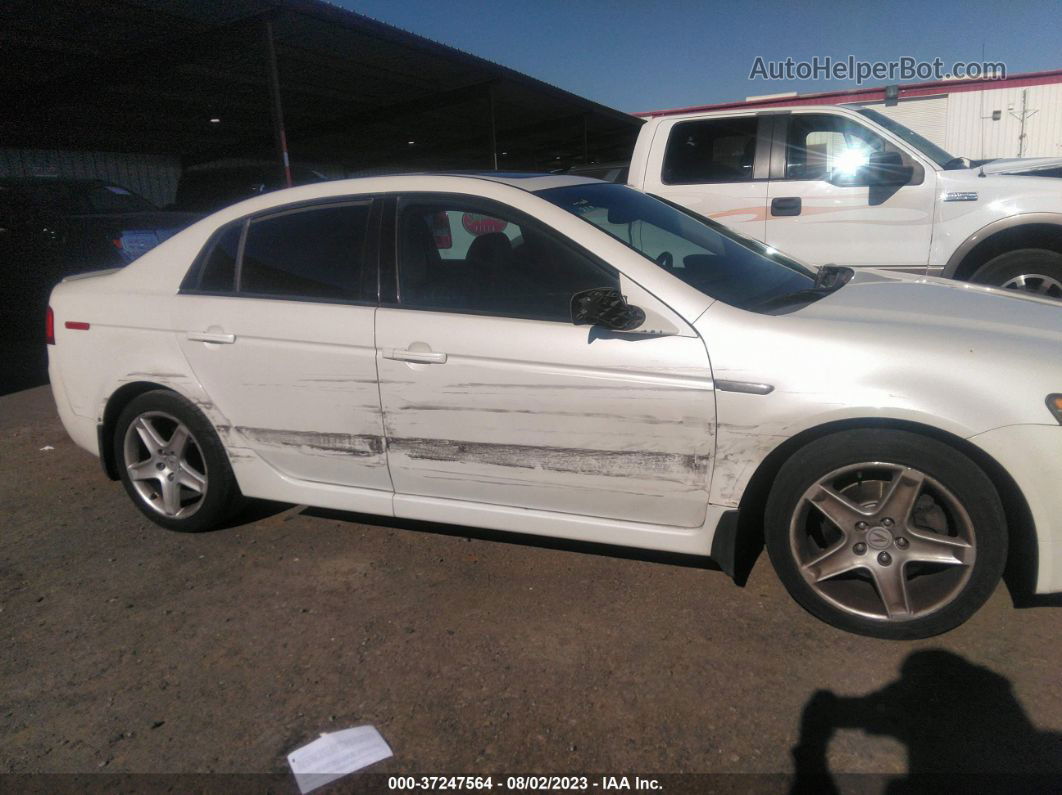 2005 Acura Tl   White vin: 19UUA66285A076773