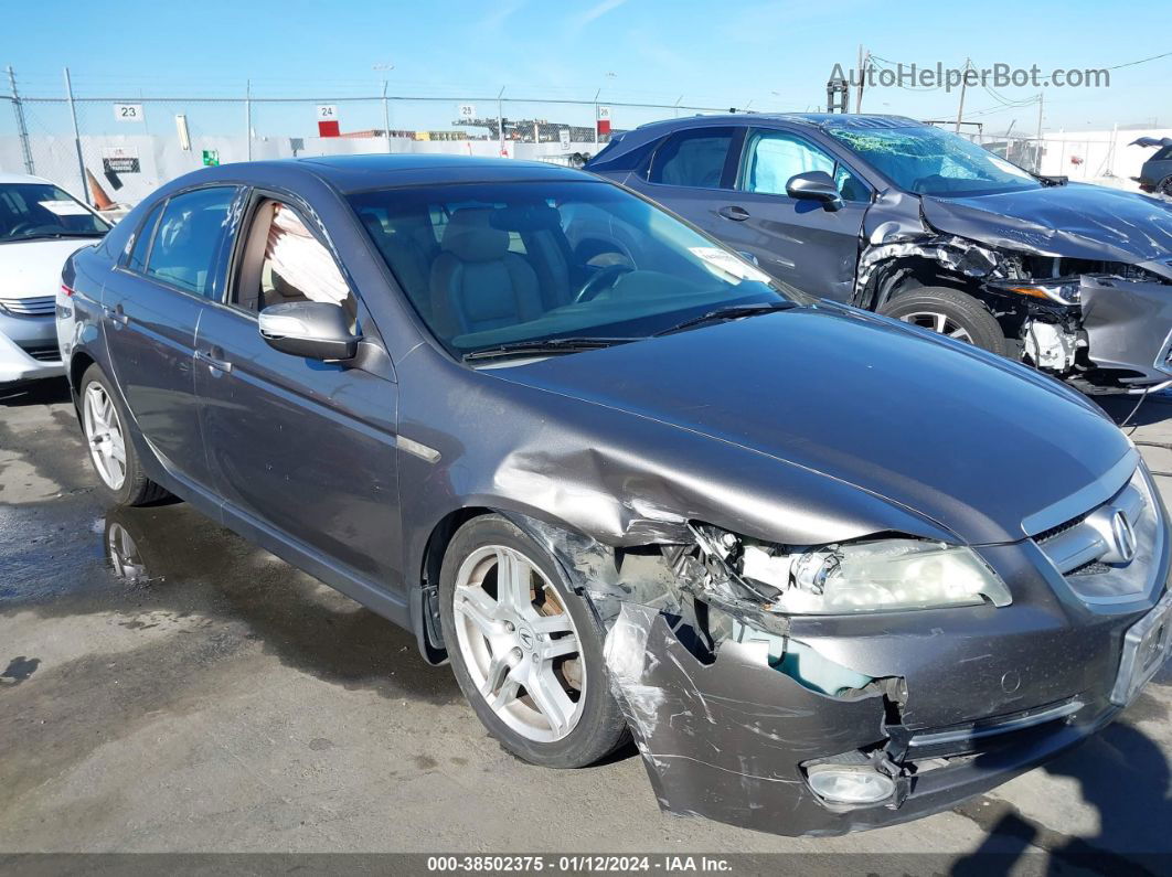 2008 Acura Tl 3.2 Gray vin: 19UUA66288A002046