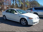 2008 Acura Tl 3.2 White vin: 19UUA66288A010017