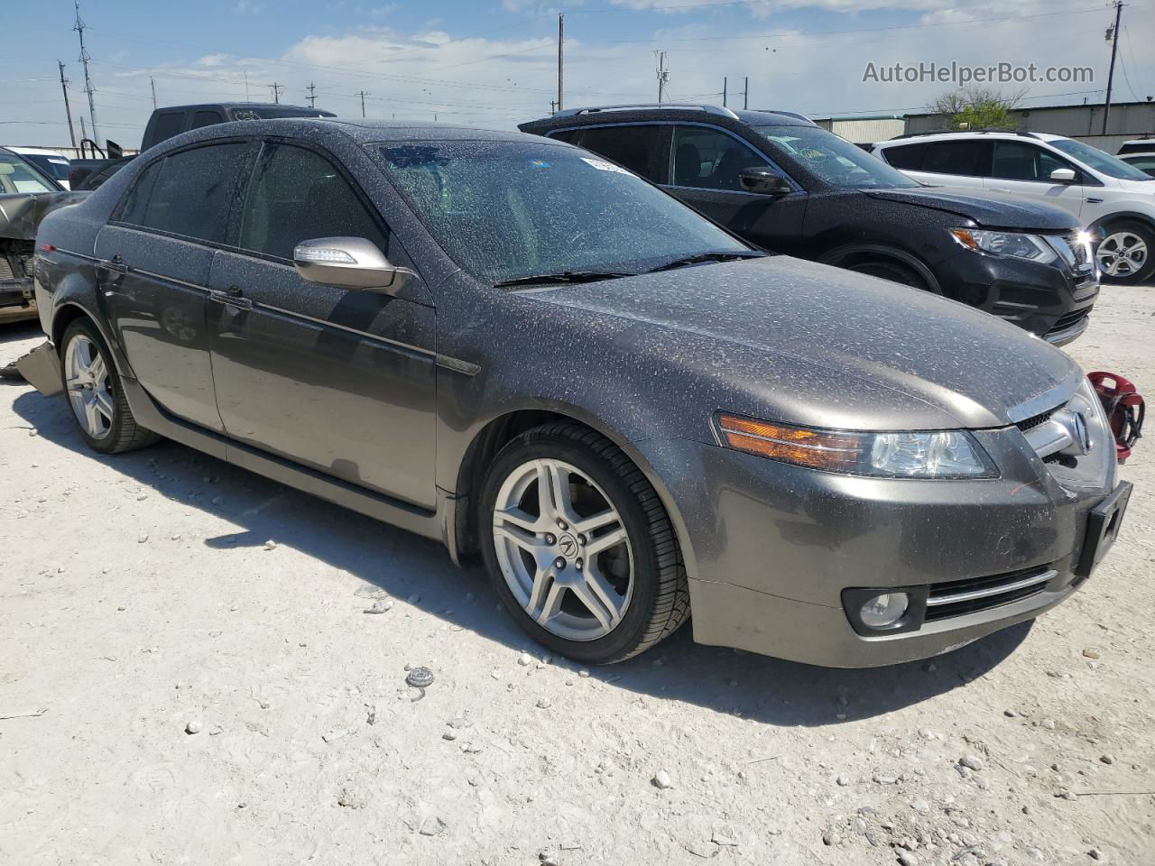 2008 Acura Tl  Gray vin: 19UUA66288A012821