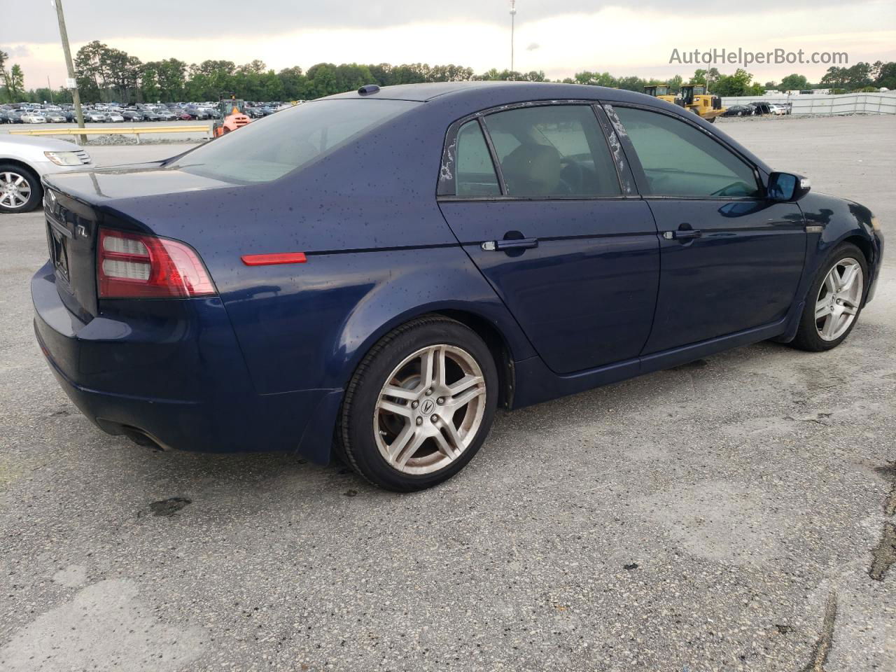 2008 Acura Tl  Blue vin: 19UUA66288A014956