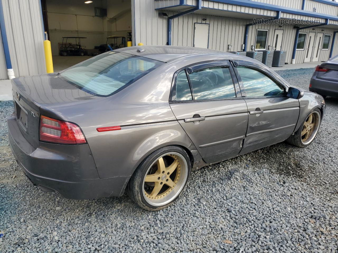 2008 Acura Tl  Gray vin: 19UUA66288A018540