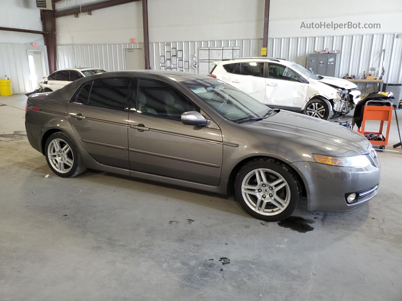 2008 Acura Tl  Gray vin: 19UUA66288A036407