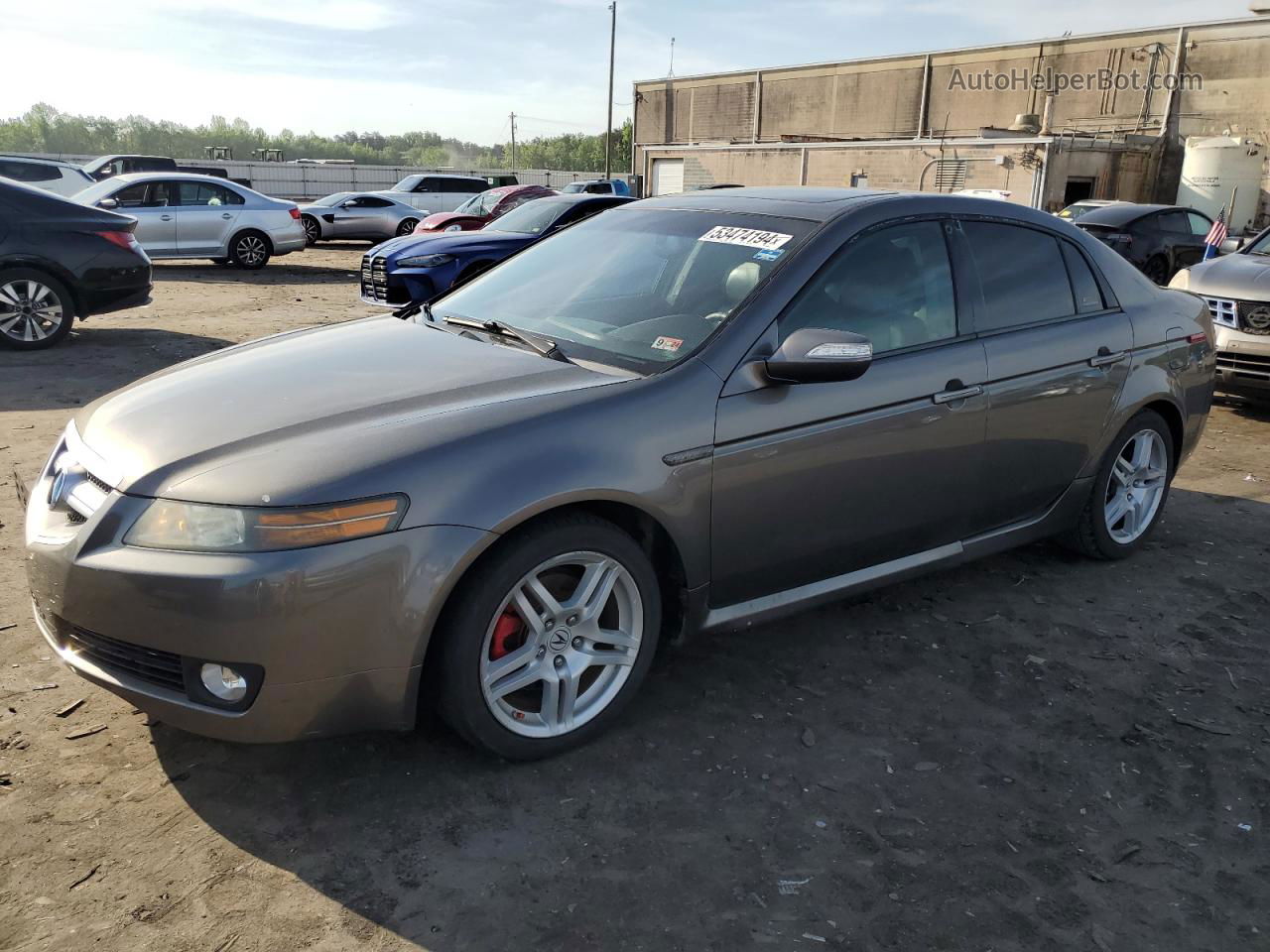 2008 Acura Tl  Gray vin: 19UUA66288A041493