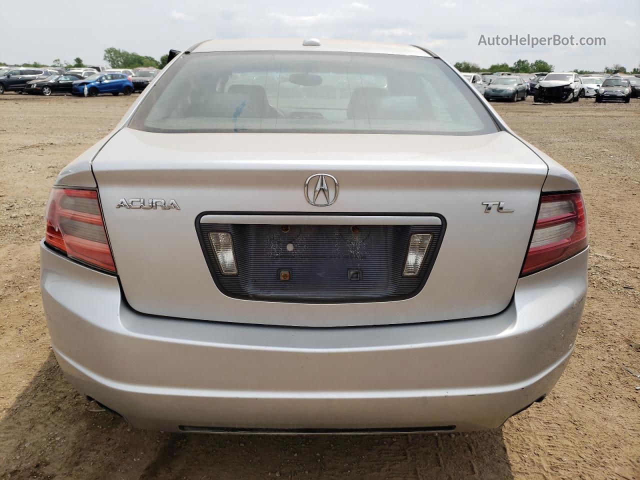 2008 Acura Tl  Silver vin: 19UUA66288A047598