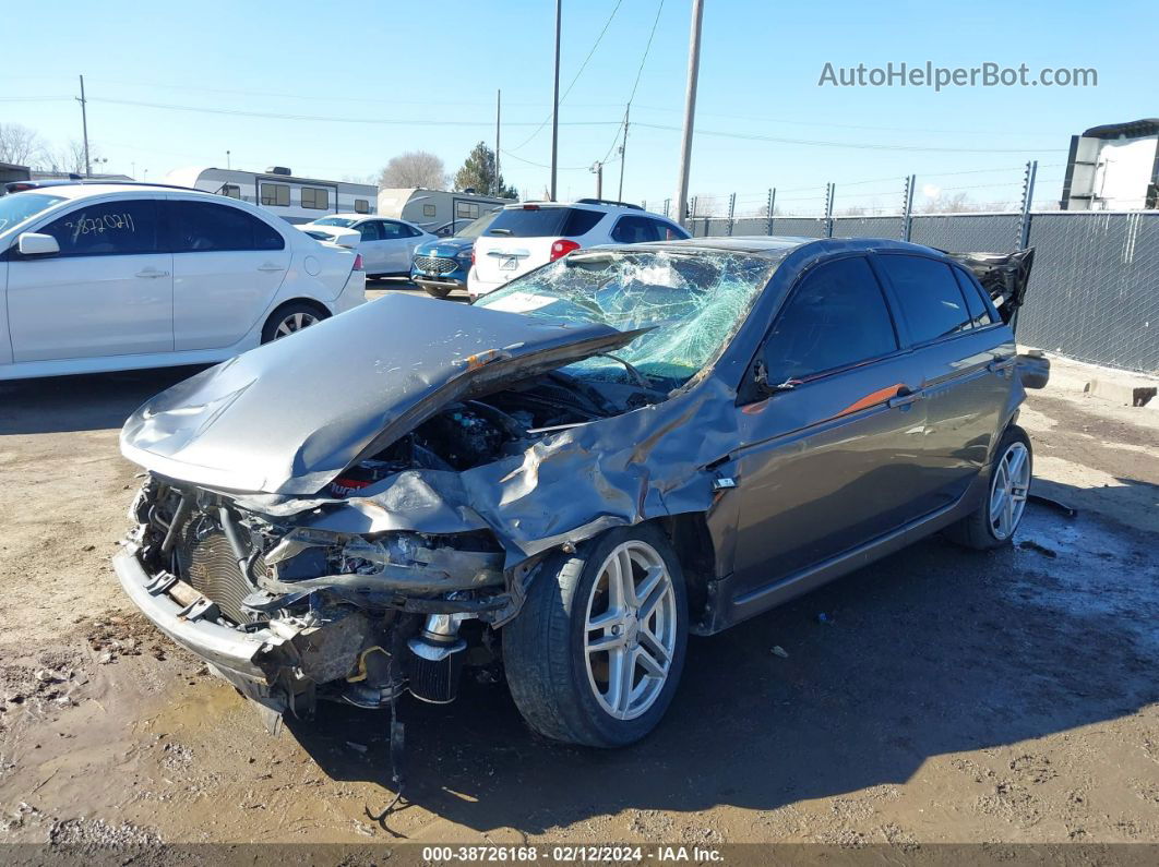 2008 Acura Tl 3.2 Gray vin: 19UUA66288A051442