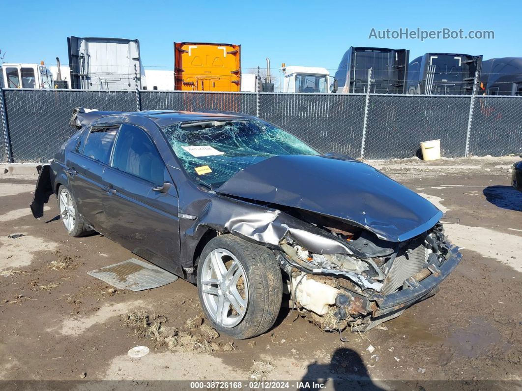 2008 Acura Tl 3.2 Gray vin: 19UUA66288A051442