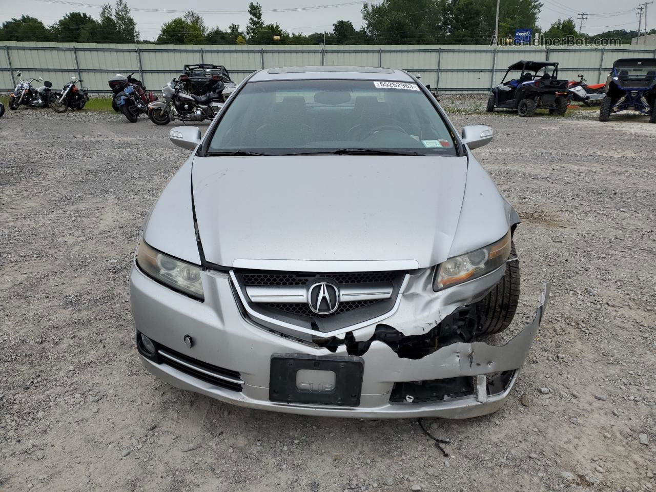 2008 Acura Tl  Silver vin: 19UUA66288A056267