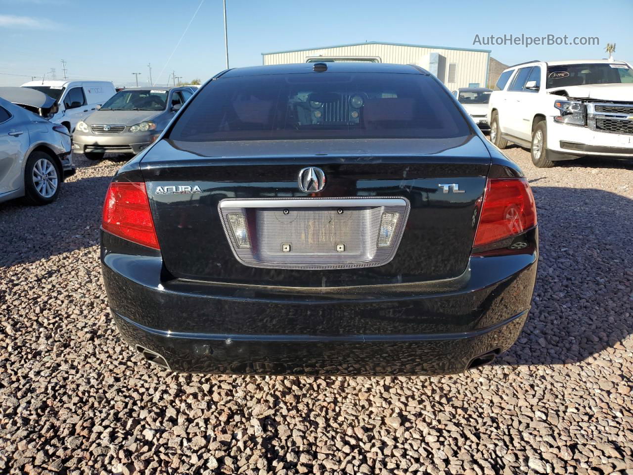 2005 Acura Tl  Black vin: 19UUA66295A015237