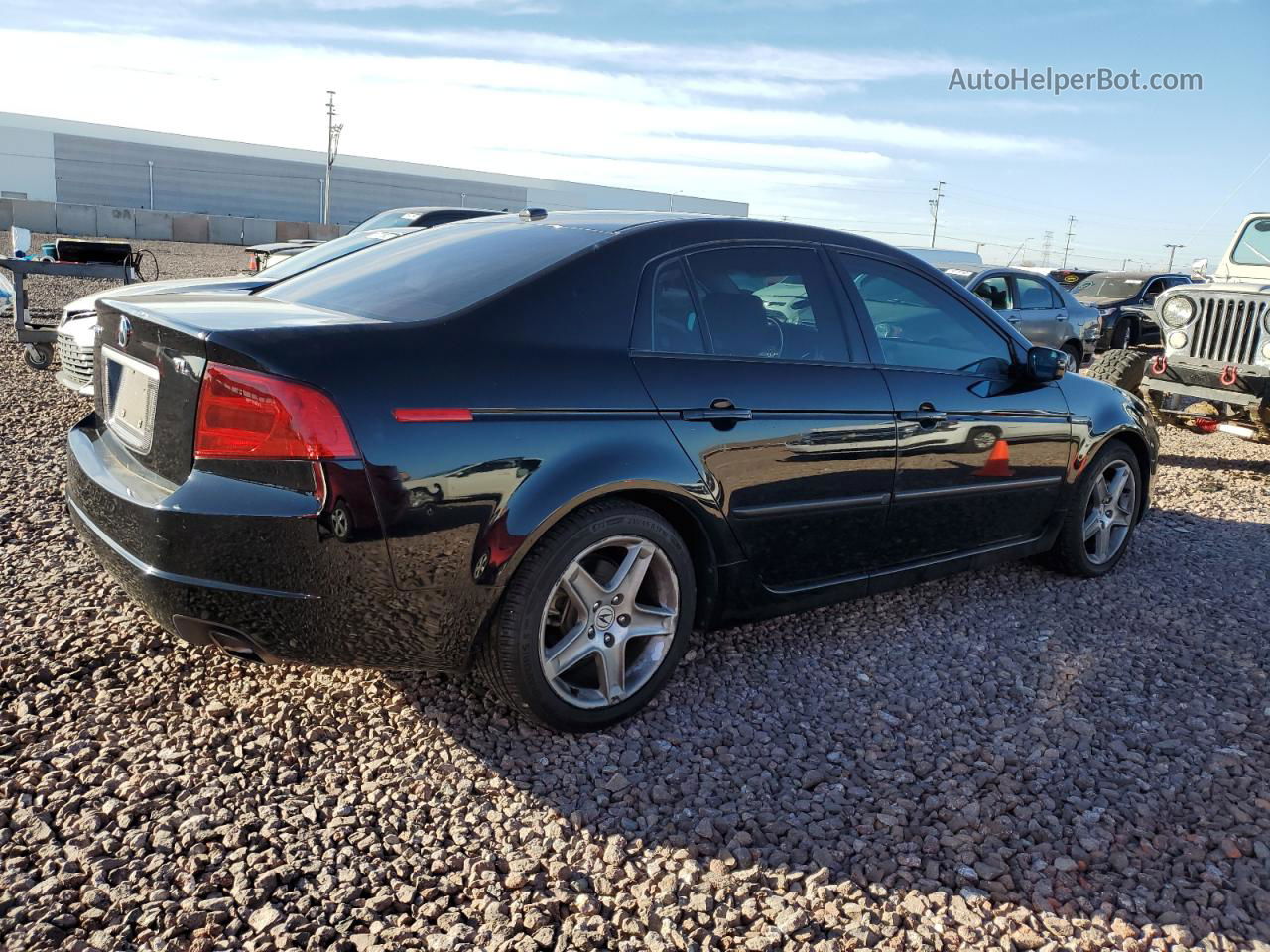 2005 Acura Tl  Black vin: 19UUA66295A015237