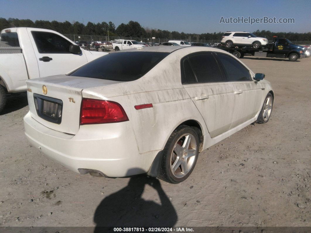 2005 Acura Tl   White vin: 19UUA66295A033284